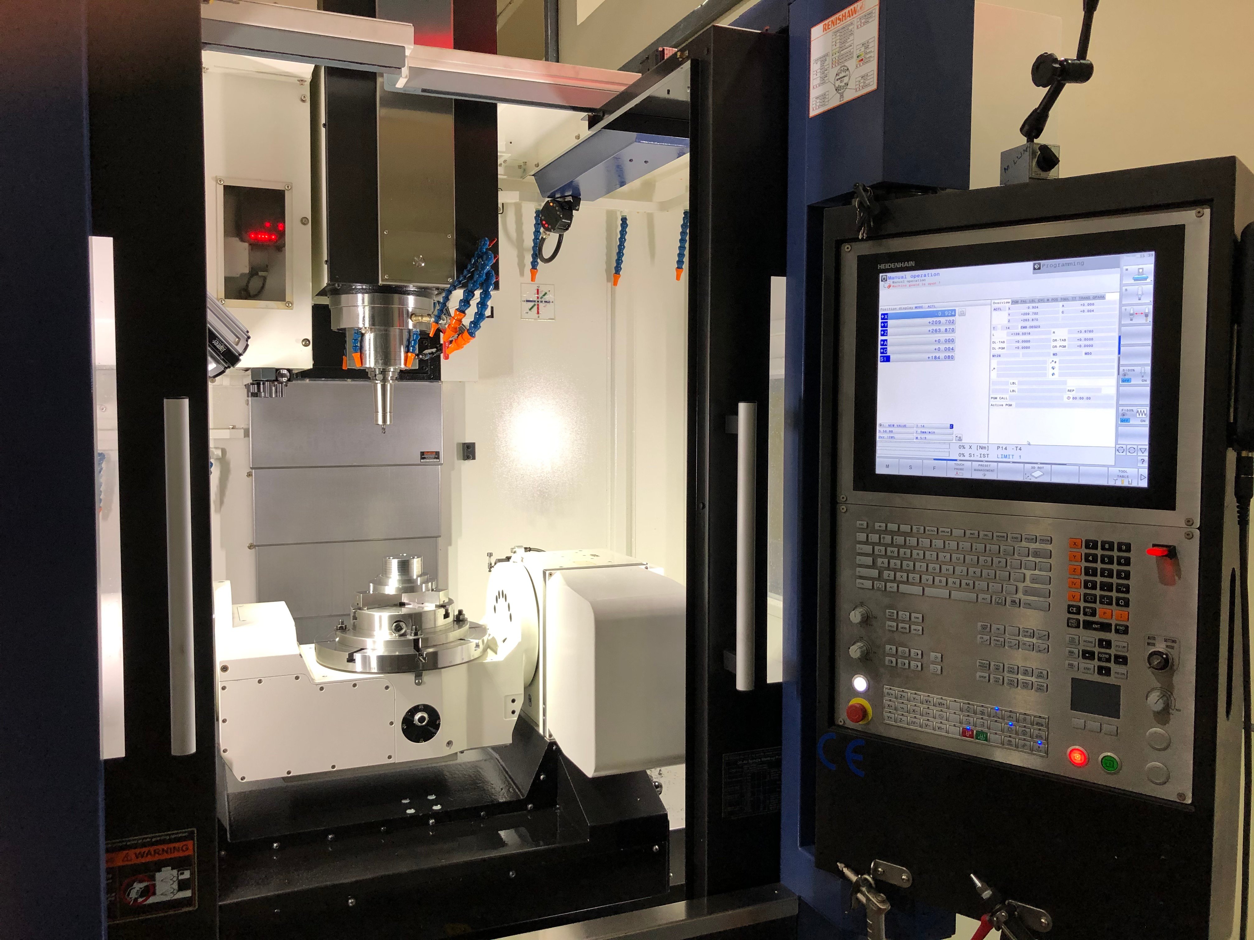Increased Production Capabilities with 5Axis CNC Milling Equipment
